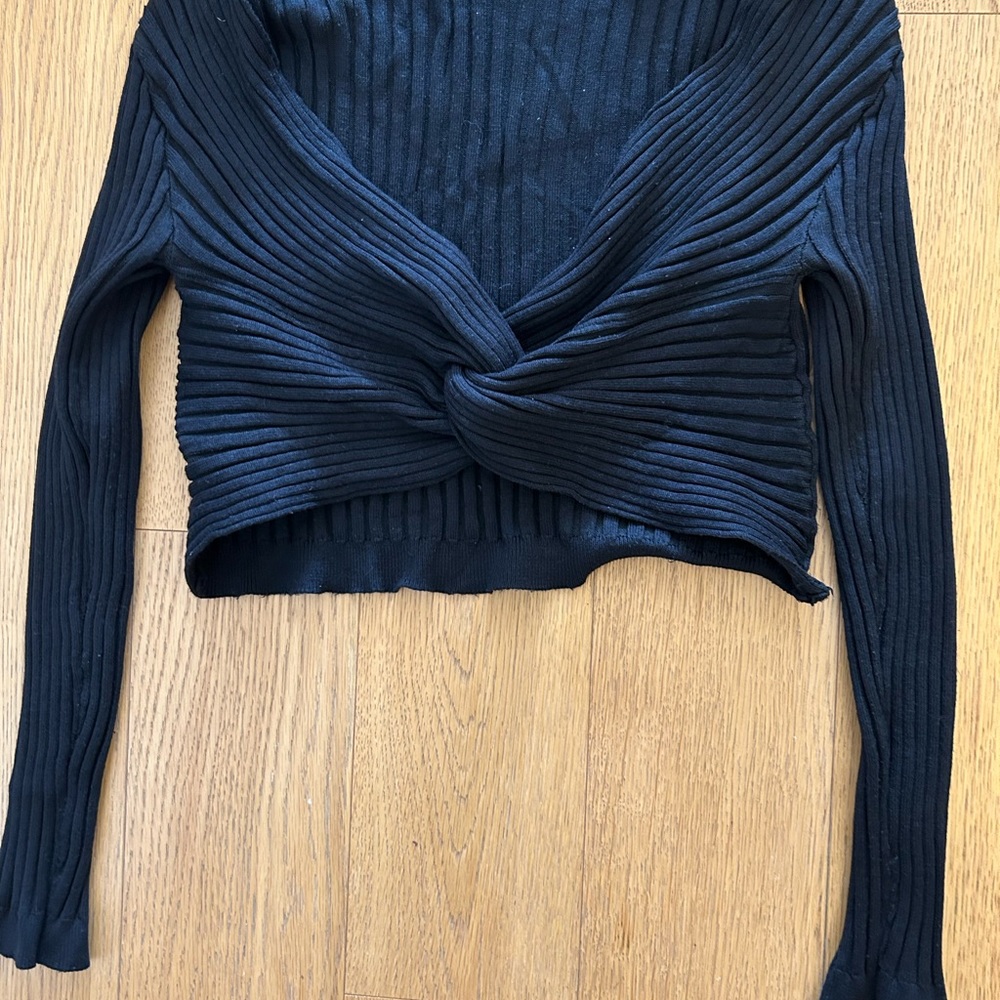 Cropped sweater